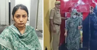 जेल से बाहर आने के बाद शालू। जागरण