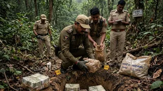 माओवादियों के 20 लाख रुपये डकार गए दो DSP (AI फोटो)