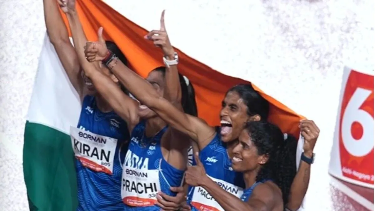 Asian Games 2026 Live महिला रिले टीम ने जीता गोल्ड पुरुष टीम को मिला ब्रॉन्ज; भारत के कुल मेडल की संख्या 53 हुई