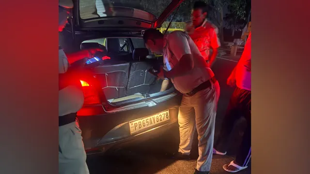 हरियाणा के हांसी में पुलिस ने बढ़ाई रात्रि गश्त और नाकाबंदी, 688 वाहनों की जांच में 165 के चालान