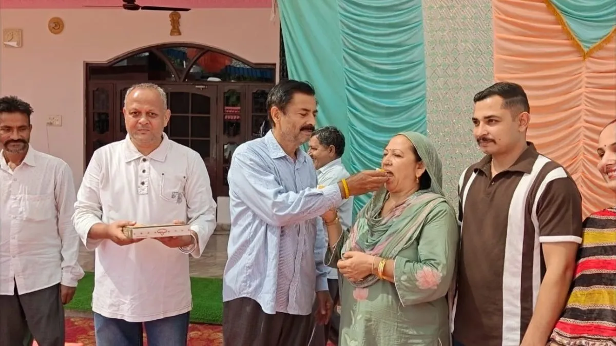 asian games neeraj family