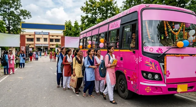 पीलीभीत में कॉलेज की छात्राओं के लिए जल्द शुरू होगी पिंक बस सेवा, सफर होगा सुरक्षित
