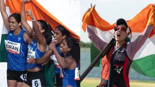 महिला रिले टीम और नीरू ढांडा