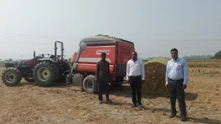 अब किसानों की कमाई का साधन बनी पराली।