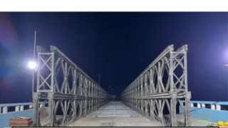 विक्रमशिला सेतु पर बेली ब्रिज। फोटो जागरण