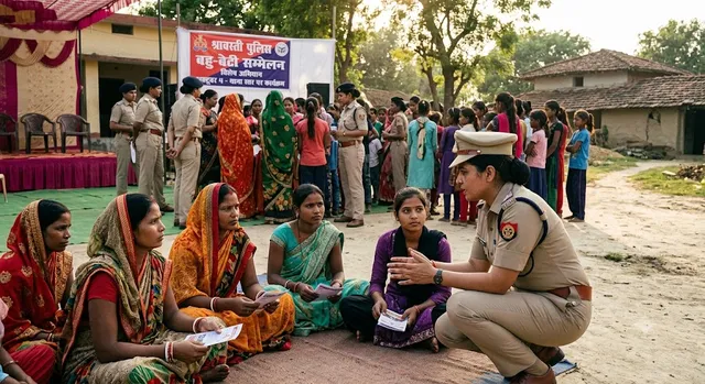 बहु-बेटी सम्मेलन के लिए 4 अक्टूबर से पुलिस चलाएगी विशेष अभियान, श्रावस्ती में थानावार रोस्टर जारी