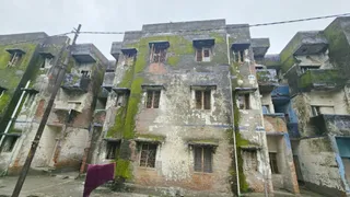 हयात नगर में स्थित कांशीराम कालोनी की हालत। जागरण