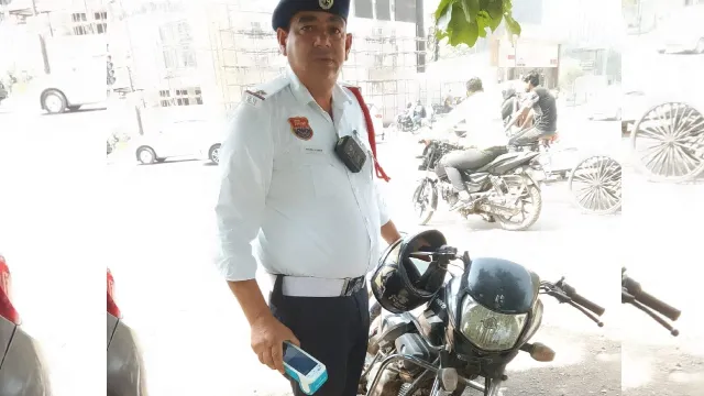 गुरुग्राम में अजब-गजब! बाइक की कीमत 80 हजार, पुलिस ने 10.30 लाख का काटा चालान