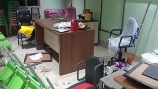तृणमूल कार्यालय में तोड़फोड़। (फाइल)