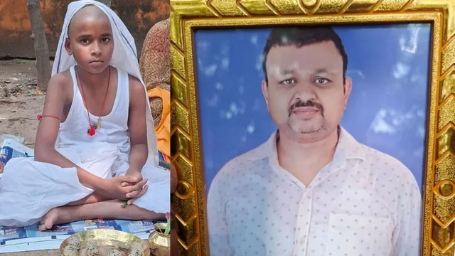 जिस उम्र में पिता का हाथ थामना था, उसी उम्र में किया पिंडदान; गयाजी में भावुक कर गया 10 साल का ऋषि
