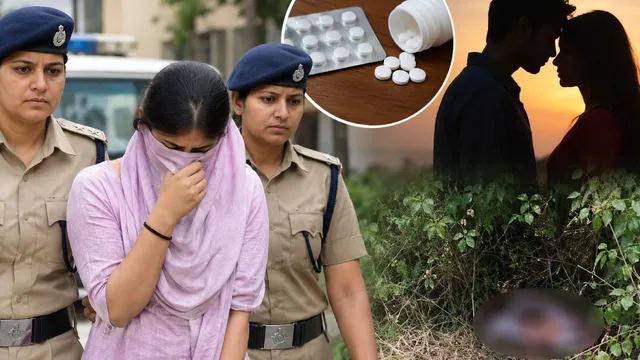 हिसार में गर्भपात की दवा लेने वाली युवती गिरफ्तार, भ्रूण को झाड़ियों में फेंका था; गांव के युवक से था प्रेम संबंध
