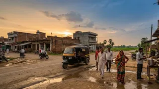 बिहार का मौसम (एआई जेनरेटेड तस्वीर)
