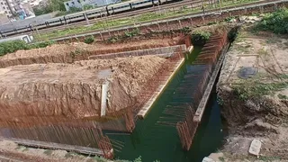 अधूरा पड़ा हार्डिंंग पार्क टर्मिनल का काम। जागरण