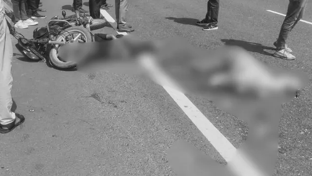 झांसी में ग्वालियर-शिवपुरी बाईपास पर बेकाबू होकर डिवाइडर से टकराई बाइक, पति-पत्नी की मौत
