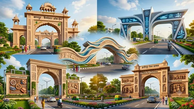 कानपुर में 20 करोड़ से बनेंगे पांच भव्य प्रवेश द्वार, बढ़ाएंगे शहर की शान; टेंडर कराने की तैयारी