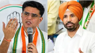 सचिन पायलट और अमरिंदर सिंह राजा वडिंग।
