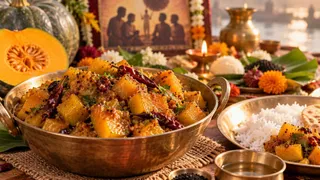 पितृ पक्ष में ऐसे बनाएं कद्दू की खट्टी-मीठी सब्जी (Image Source: AI-Generated)