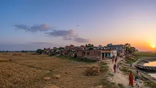 बिहार का मौसम (एआई जेनरेटेड तस्वीर)