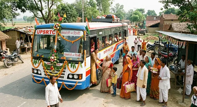 त्योहारों से पहले यात्रियों को बड़ी सौगात, 3 माह तक रायबरेली के ग्रामीण इलाकों से दिल्ली के लिए मिलेगी बस सेवा
