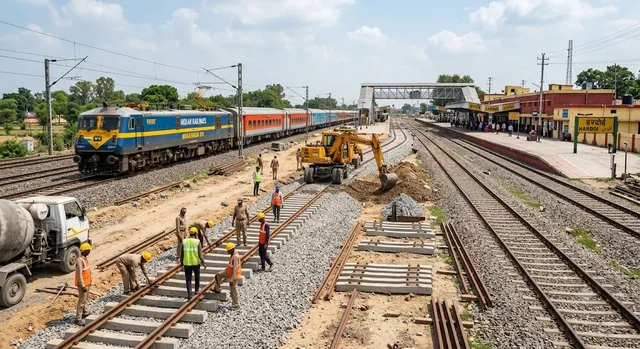 मुरादाबाद रेल मंडल में ट्रेनों को मिलेगी रफ्तार, हरदोई में 32 करोड़ से होगा लूप लाइन का विस्तार