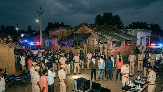 धनबाद में आधी रात को बड़ी कार्रवाई, निरसा के पिठाकियारी गांव की घेराबंदी कर 6 से अधिक साइबर अपराधी गिरफ्तार