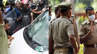 केरलम में भाजपा मुख्यालय और पार्टी नेता की गाड़ी पर हमला