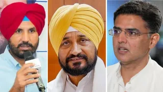 राजा वड़िंग, चरणजीत सिंह चन्नी और सचिन पायलट (फाइल फोटो)