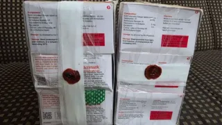 एफडीए गुरुग्राम की कार्रवाई में बरामद बीपी की नकली दवा टेल्मा-एएम। सौ. विभाग