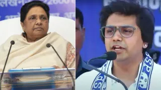 आकाश आनंद ने मायावती से माफी मांगी।