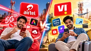 Airtel और Vi के प्रीमियम एनुअल प्लान्स में किसका पलड़ा भारी? Photo- ChatGPT.