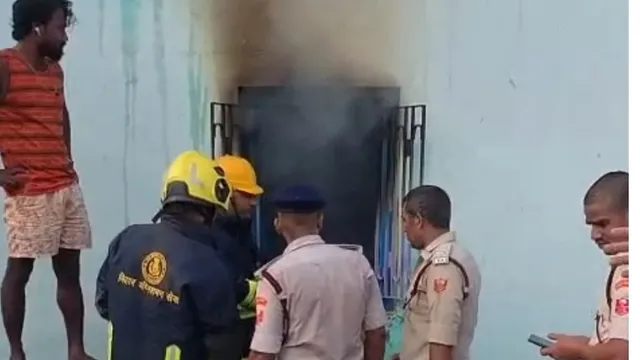 भोजपुर में बंद कमरे में सो रहा था युवक, सुबह अचानक फट गया गैस सिलेंडर; आग में जिंदा जलने से मौत