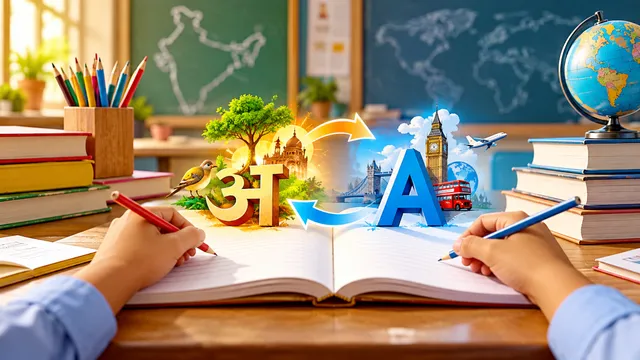यूपी के परिषदीय स्कूलों का नया प्रयोग: रोजाना 1 हिंदी और 1 अंग्रेजी शब्द से बढ़ेगी बच्चों की भाषा की जानकारी
