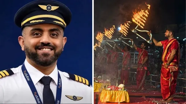 कैप्टन स्मित मछार के स्वास्थ्य के लिए काशी में विशेष प्रार्थनाएं, गंगा आरती में की गई मंगलकामना