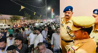 मौके पर जुटी पुलिस। जागरण