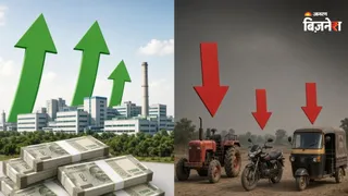 इकॉनमी में दिखी अलग-अलग तस्वीरें (AI Image)