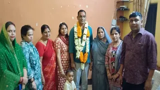 कमलेश कुमार 24 साल की सैन्य सेवा के बाद घर लौटे। जागरण