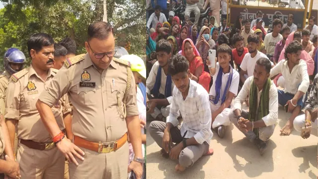 जौनपुर में दुराचार के आरोपियों की गिरफ्तारी न होने से भड़के ग्रामीण, पुलिस ने लाठीचार्ज कर प्रदर्शनकारियों को खदेड़ा 
