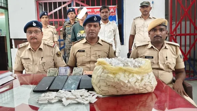 मुजफ्फरपुर के गायघाट में 2.4 किलो स्मैक के साथ महिला समेत दो गिरफ्तार, पूछताछ जारी