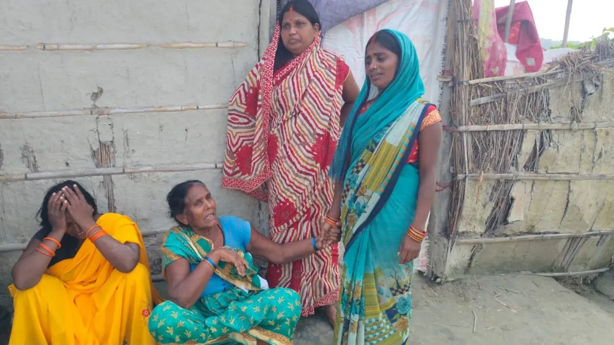 paharpur pond four girls drown death