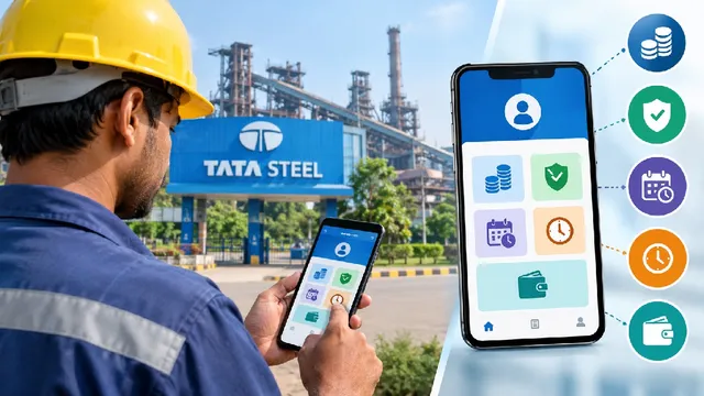 टाटा स्टील का ठेकाकर्मियों के लिए नया ऐप, अब एक क्लिक में मिलेगी PF, ग्रेच्युटी और वेतन की पूरी जानकारी