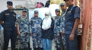 काठमांडू महानगरपालिका-19 की रहने वाली है पकड़ी गई महिला इला पटेल। फोटो- एसएसबी