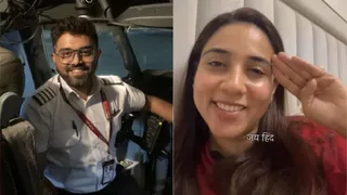 संकट के समय कैसा था कैप्टन स्मित मच्छर की पत्नी का रिएक्शन। (सोशल मीडिया)