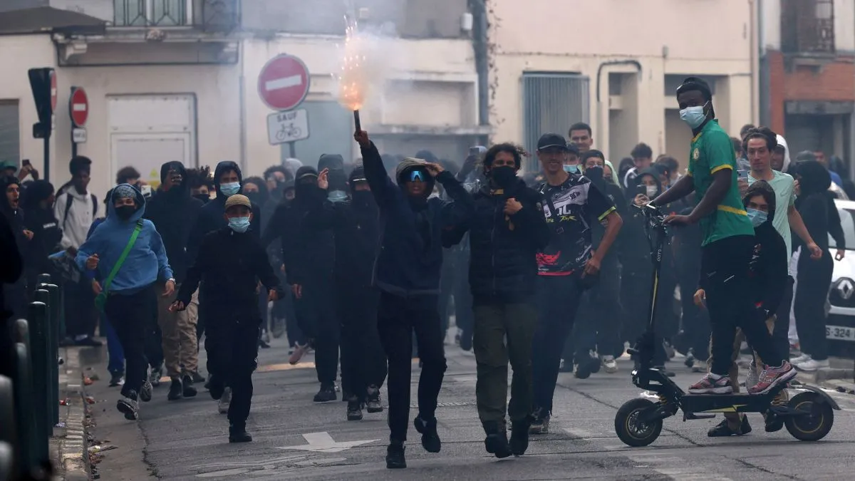 French students Protest (2)