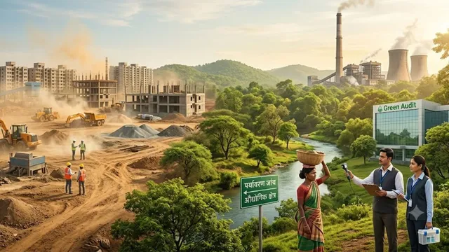 झारखंड में उद्योगों और आवासीय प्रोजेक्ट्स की अब होगी ग्रीन ऑडिट, गलत रिपोर्ट दी तो लगेगा जुर्माना