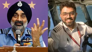 IAF चीफ ने की कैप्टन स्मित मच्छर की तारीफ
