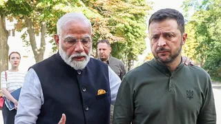 हिंदुस्तान की मध्यस्थता की भूमिका पर यूक्रेन ने लगाई मुहर। (एएनआई)