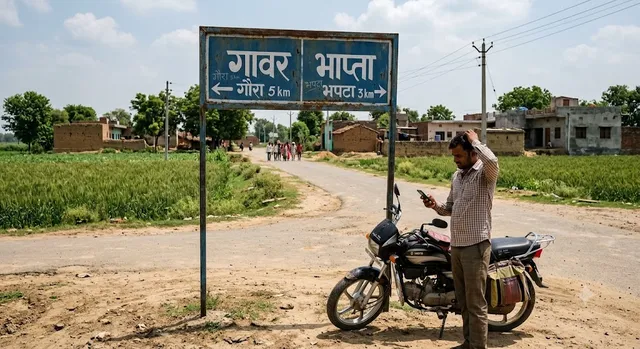 Google Map पर कई गांवों का नाम गलत, 'गौरा' बना गावर तो 'भपटा' बना भाप्ता; लोग भटक रहे रास्ता