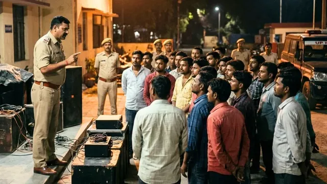 बुलंदशहर में रात दस बजे के बाद बजाया डीजे तो जब्त होगा सिस्टम, पुलिस ने संचालकों को दी हिदायत
