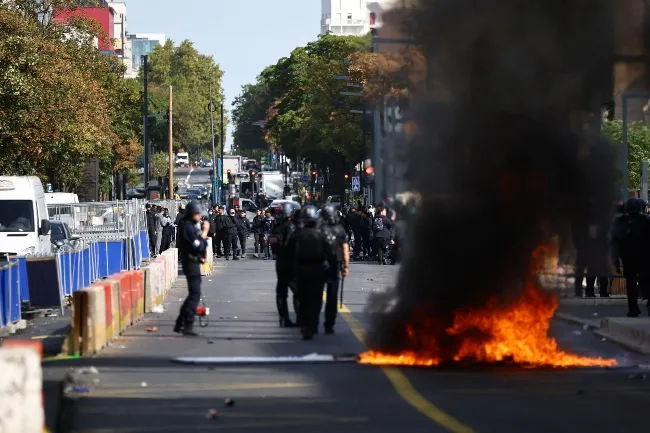 france student protest