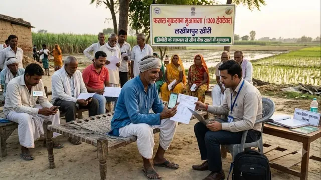 लखीमपुर में भेजा गया 1200 हेक्टेयर फसल नुकसान का डाटा भेजा, मुआवजे की तैयारी तेज; डायरेक्ट खाते में आएगा पैसा
